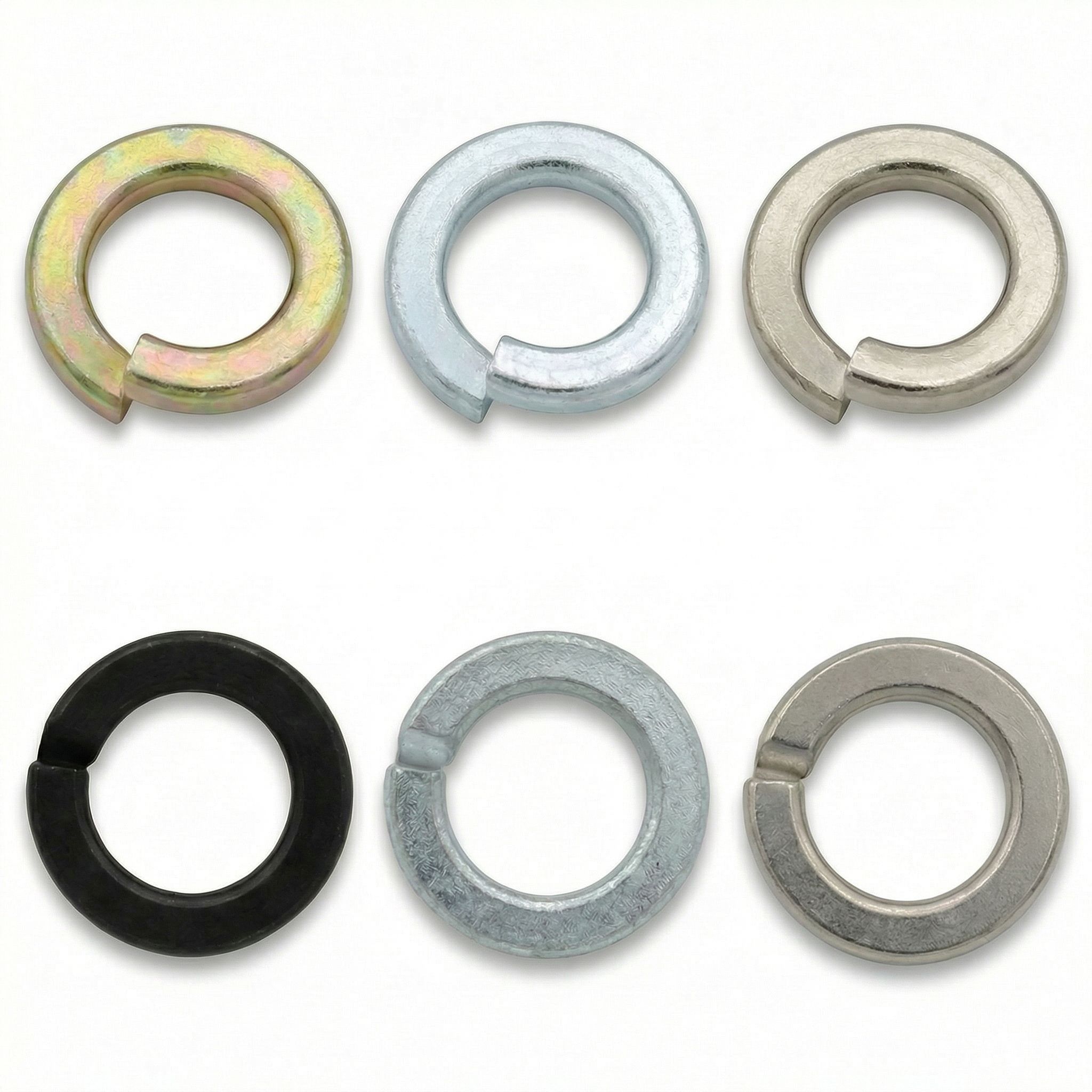 스프링와샤 [황색,백색,니켈,흑색,용융,스텐]